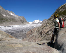 2007: Mirador del glaciar de Alestsch (Patrimonio de la humanidad- Suiza)