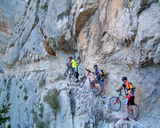 2005: El Congost de Mont Rebei (Lleida - En btt)